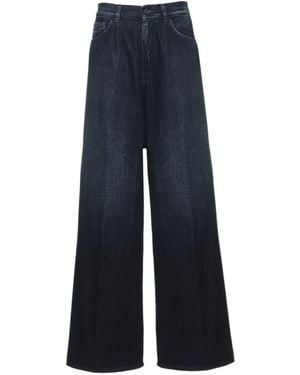 Dondup Wide-Leg Jeans - Blue