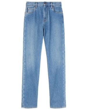 Loro Piana Quarona Regular-Fit Jeans - Blue