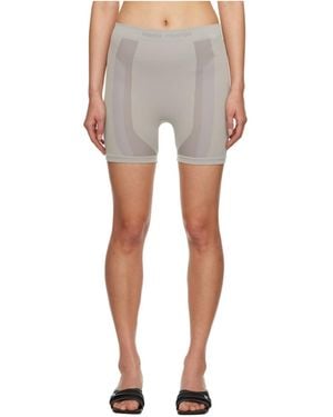 Heron Preston Elastic Waist Shorts - Gray