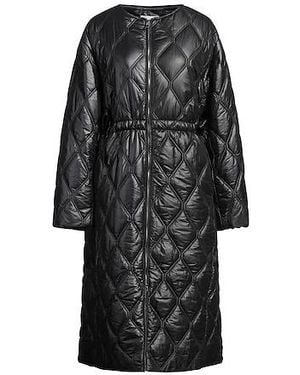 Ganni Simple Wool Coat - Black