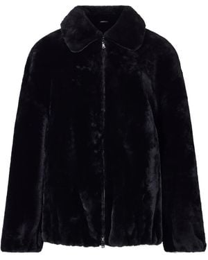 Nour Hammour Long-Sleeved Coat - Blue