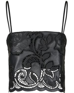 Johanna Ortiz Seduccion Lunar Top - Black