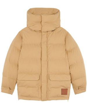 Maison Kitsuné Quilted Padded Jacket - Natural