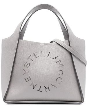 Stella McCartney Stella Logo Crossbody Bag - Grey