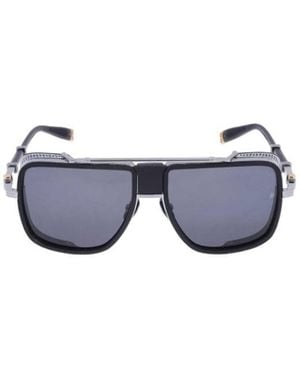 Balmain Logo Sunglasses - White