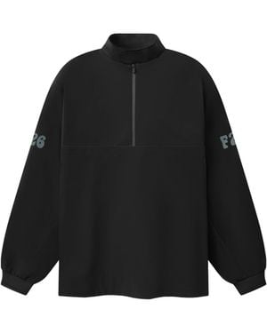 Fear Of God Half Zip Track Performance Jacket - Black