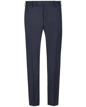 Pt Pantaloni Belt Ring Casual Pants - Blue