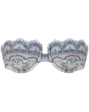 Zimmermann Wanderlust Scallop Balconette - Grey
