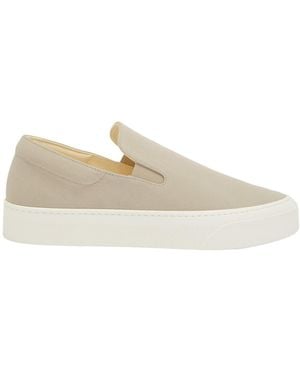 The Row Canvas Sneakers - Natural