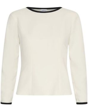 Marella Envers Satin Blouse - White