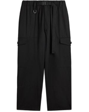 Y-3 Wool Utility Pants - Black
