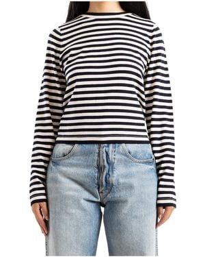 Extreme Cashmere Striped T-Shirt - Blue