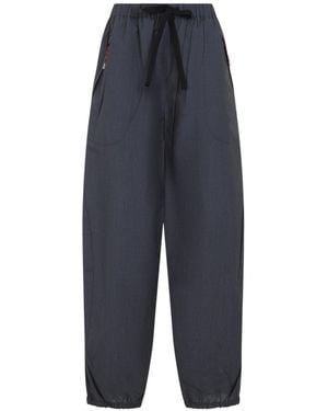 Prada Drawstring Casual Trousers - Blue