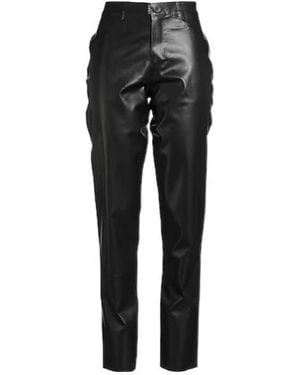 Marni High Waist Slim Fit Dress Trousers - Black