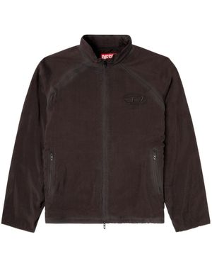 DIESEL J-Henri-Souvenir Zip-Up Jacket - Brown