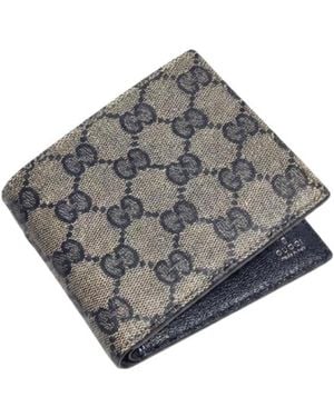 Gucci Essence Classic Bi-Fold Wallet - Grey