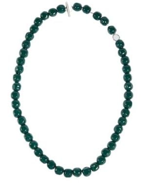 Jil Sander Beaded Necklace - Blue