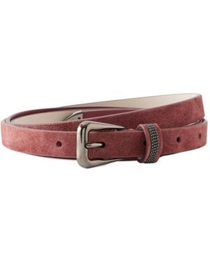 Brunello Cucinelli Adjustable Waist Belt - Pink