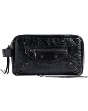 Balenciaga Le City Toiletry Pouch - Black