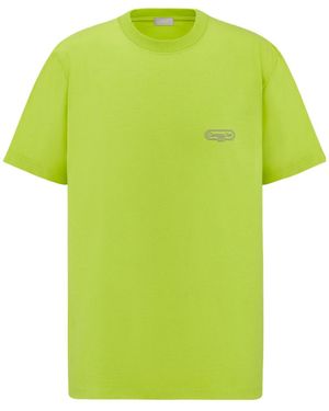 Dior Cd Box T-Shirt, Relaxed Fit - Green