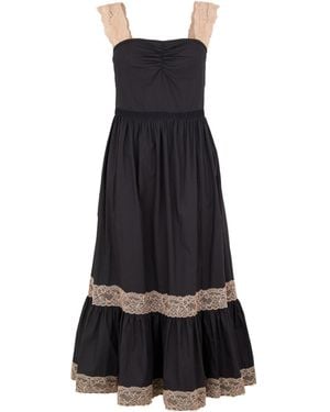 Gucci Midi Slip Dress - Black