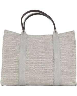 The Row Georgia Top Handle Bag - Grey