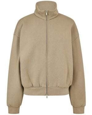Fear Of God Zipper Fleece Jumper - Natural