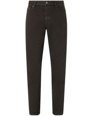 ZEGNA Dark Cotton Roccia Pants - Black