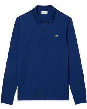 Lacoste Original L.12.12 Piqu Polo Shirt - Blue
