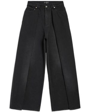 Balenciaga Double Side Trousers - Black