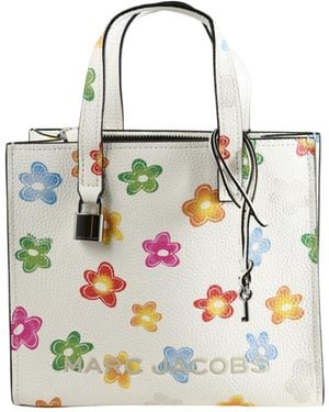 Marc Jacobs Dual-Handle Zippered Tote Bag - White