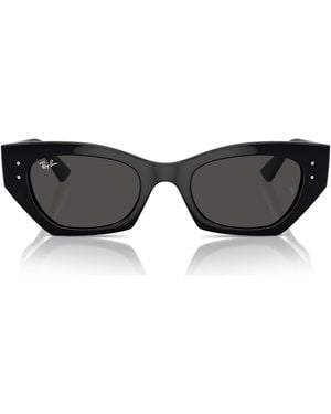 Ray-Ban Zena Cat-Eye Sunglasses - Black