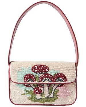 STAUD Tommy Shoulder Bag - White