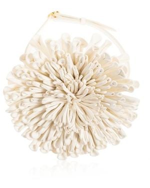 Alaïa Leather Choker - Natural