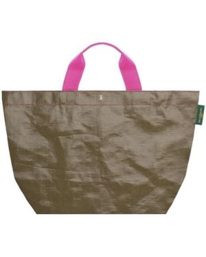 Herve Chapelier Logo Handbag - Multicolour