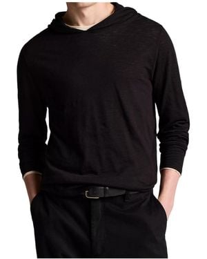 Vince Long-Sleeve Hoodie - Black