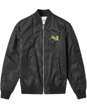 KENZO Embroidered Casual Jacket - Grey