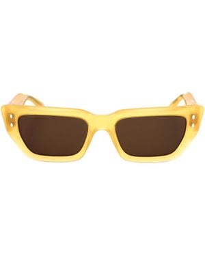 Isabel Marant Cat-Eye Frame Sunglasses - Yellow