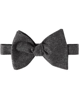 Brunello Cucinelli Cashmere And Silk Lightweight Flannel Bow Tie - Multicolor