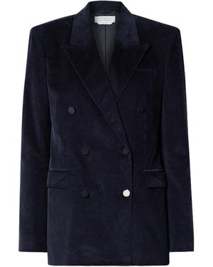 Gabriela Hearst Double Breasted Blazer - Blue