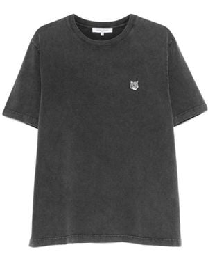 Maison Kitsuné Short-Sleeved T-Shirt - Black