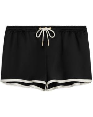 Celine Mini Triomphe Shorts - Black