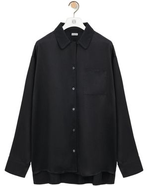 Loewe Pyjama Blouse - Black