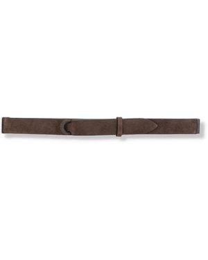 Orciani Tonal-Stitching Leather Belt - Multicolor