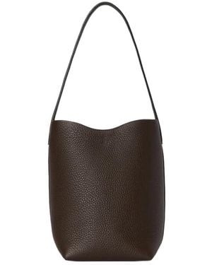 The Row Small N/S Park Tote Bag - Brown