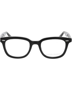 Barton Perreira Cecil Square Frame Glasses - White