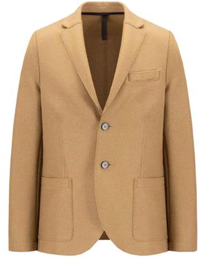 Harris Wharf London Wool Blazer - Natural