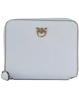 Pinko Love Birds Zip Around Wallet - White