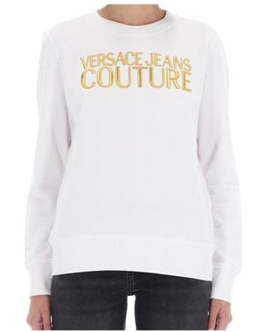 Versace Jeans Couture Couture Logo Jumper - White