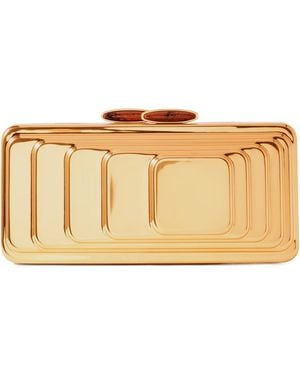 Zimmermann Alight Clutch Bag - Natural